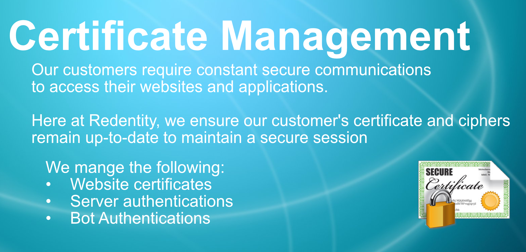 TLS Certificate Management